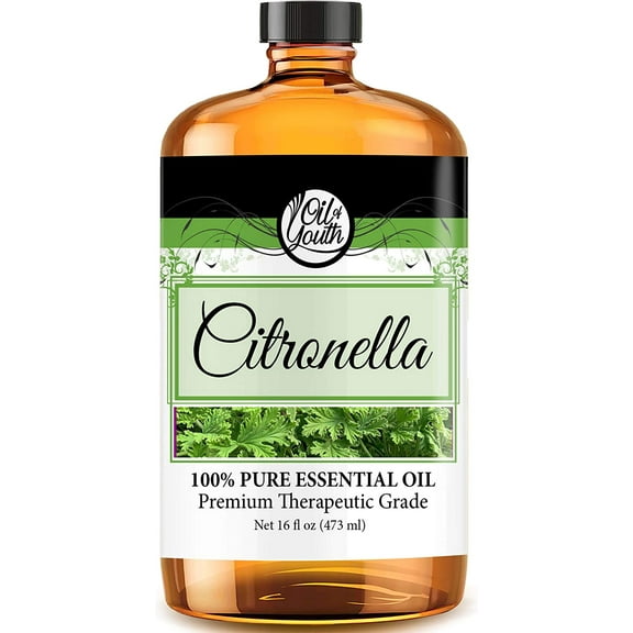 Oil of Youth Citronella Essential Oil, 16 fl oz
