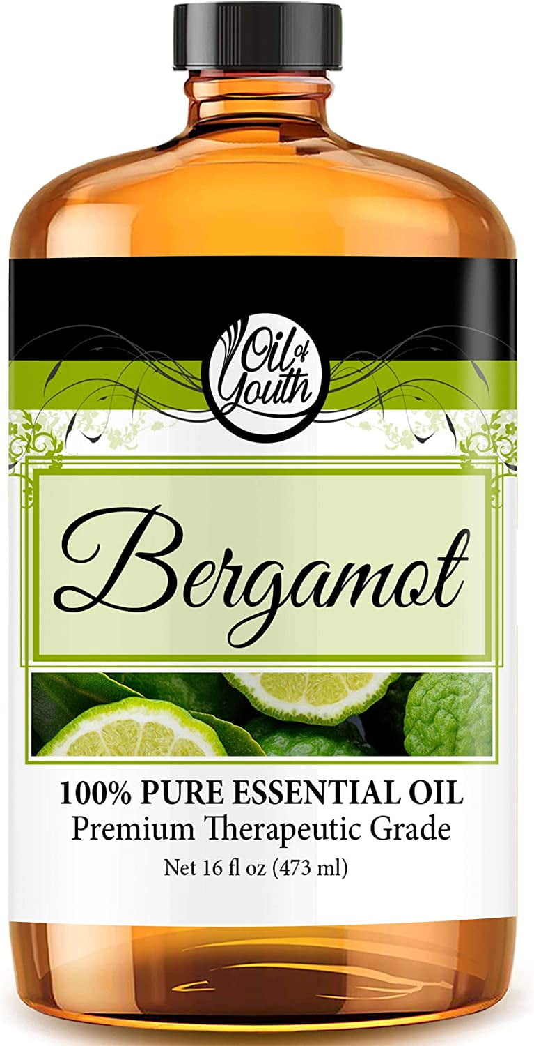 Oil of Youth Essential Oils 16oz - Bergamot Essential Oil - 16 Fluid Ounces