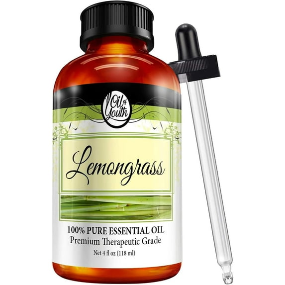 Oil of Youth Lemongrass Essential Oil, 4 fl oz