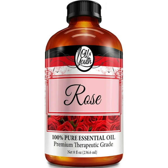 Oil of Youth Rose Essential Oil, 8 fl oz