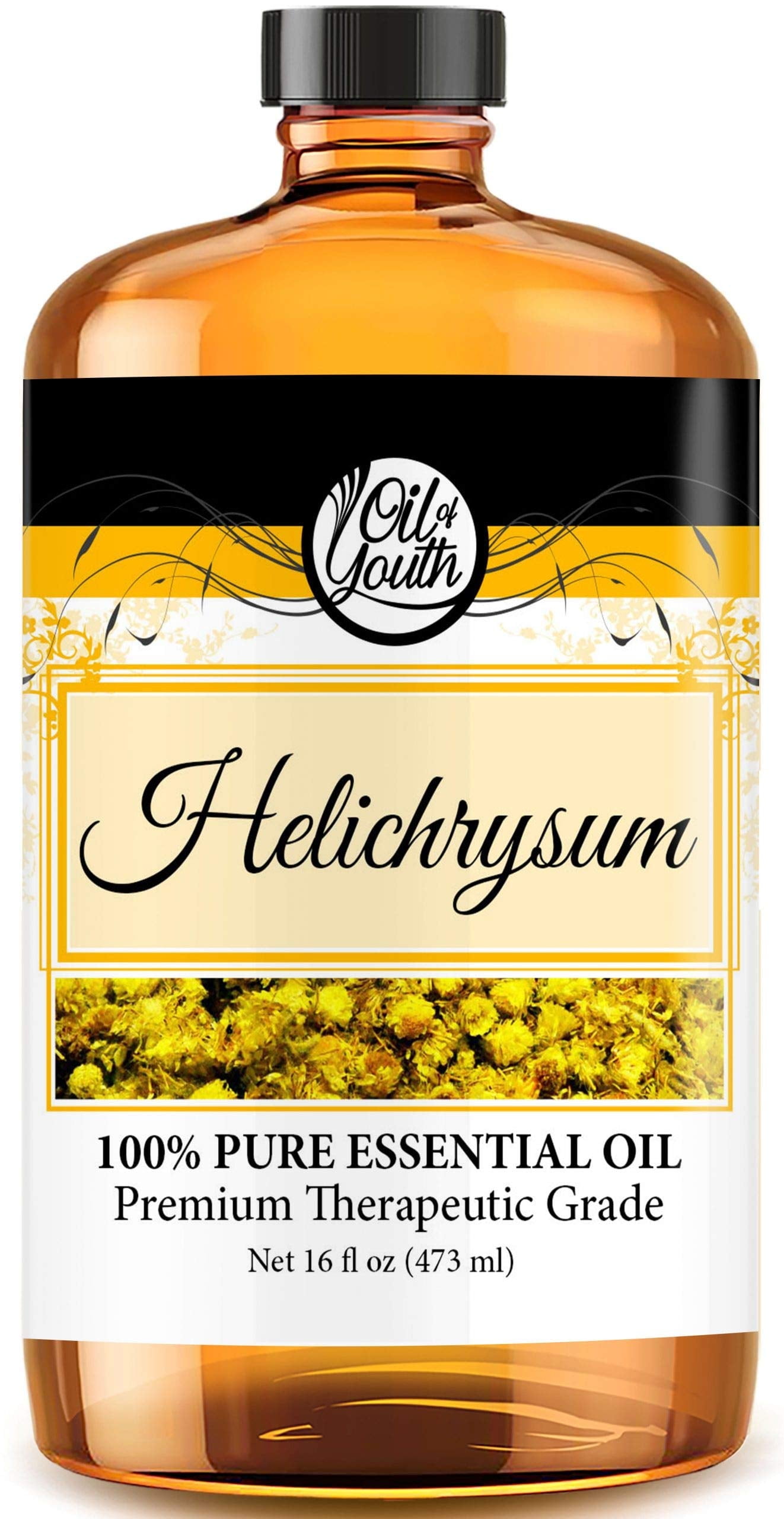 Oil of Youth Therapeutic Helichrysum Essential Oil, 16 fl oz
