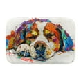 thumbnail image 1 of Oil painting dog 626 Non-Slip Memory Foam Bath Rug: Absorbent, Quick-Dry, Machine Washable, Soft & Comfortable - M, 1 of 7