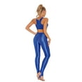 thumbnail image 1 of Elastic tight and shiny yoga suit (top+pants), 1 of 3