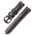 thumbnail image 1 of Oil wax leather strap men's retro watch band 20/22/24/26m, 1 of 16