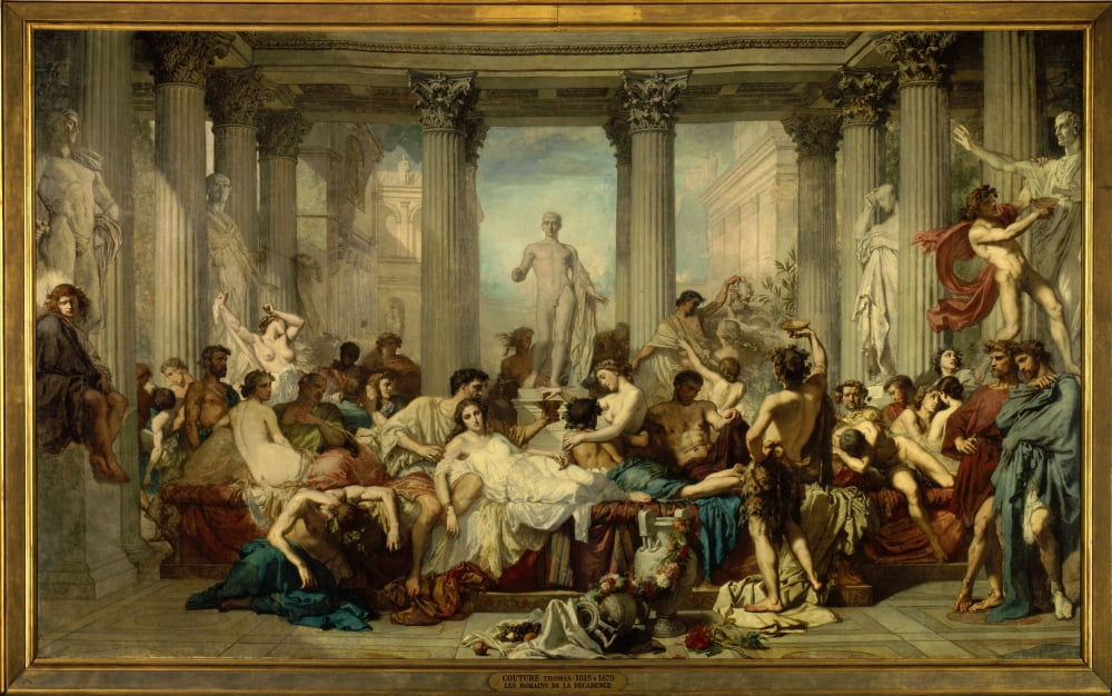 Oile 472 X 772 M ) ( Dat?™¬© 1847 ) - Paris Canvas Art - (36 x 24)