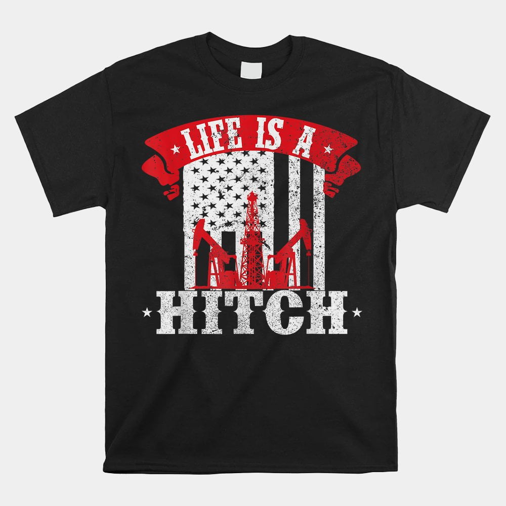 Oilfield Worker Driller Fracker Oilman Oil Rig Shirt