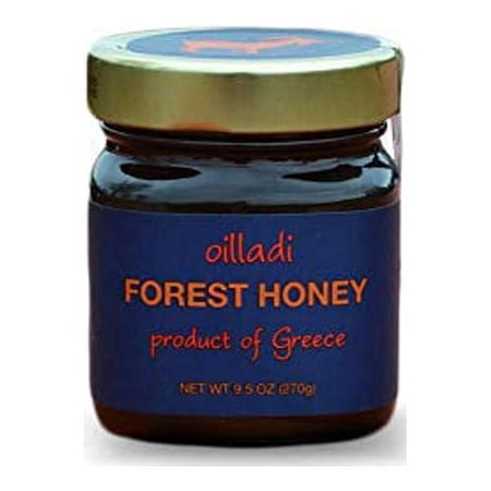 Oilladi Forest Honey Imported from Greece, 9.5 oz
