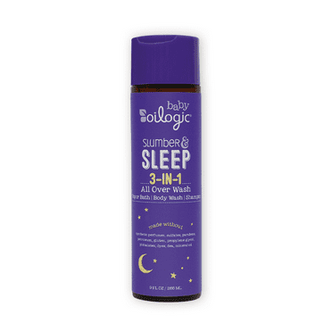 Oilogic 3 in 1 Slumber & Sleep Baby Safe Essential Oil Vapor Bath & Shampoo, 9 fl oz