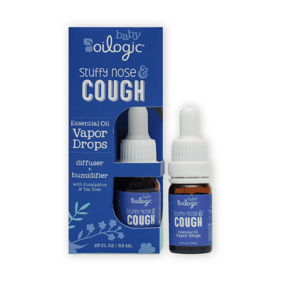 Oilogic Baby Stuffy Nose & Cough Essential Oil Vapor Drops