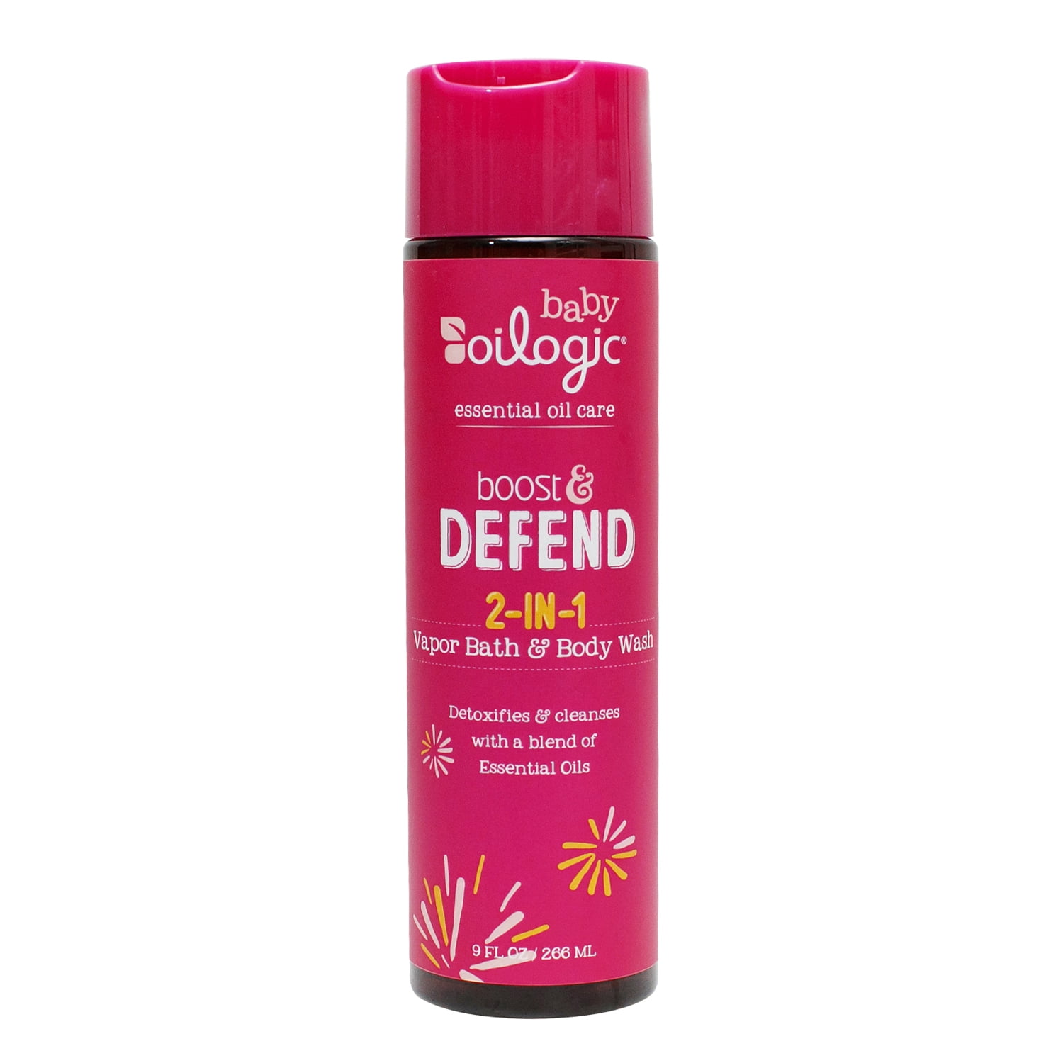 Oilogic Boost & Defend 2in1 Essential Oil Vapor Bath & Shampoo