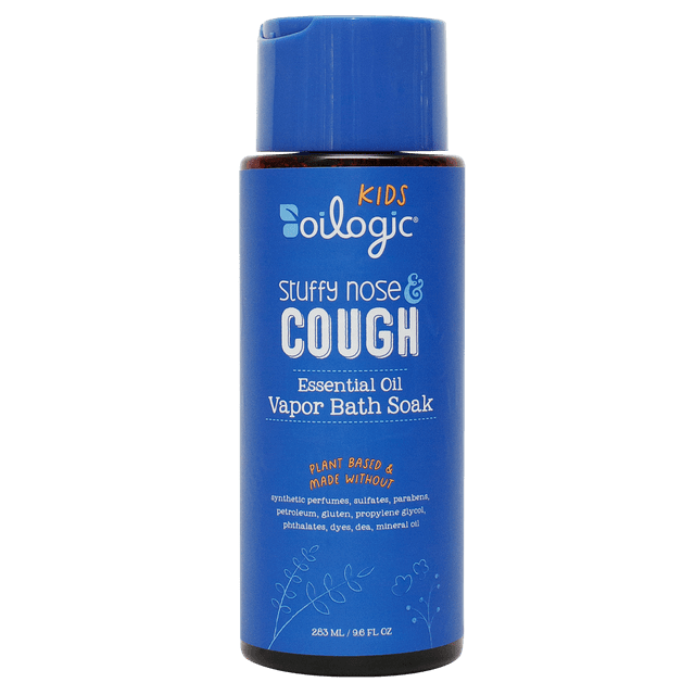 Oilogic Kids Stuffy Nose & Cough Vapor Bath, 9.6 fl oz