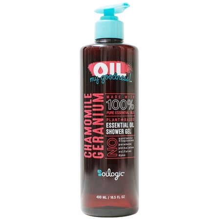 Oilogic Oil My Goodness Chamomile Geranium Essential Oil Body Wash