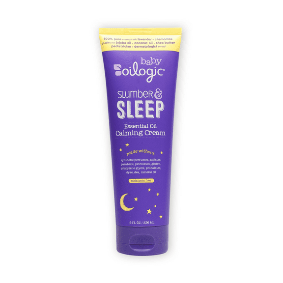 Oilogic Slumber & Sleep Calming Cream with Lavender & Chamomile, 8 fl oz