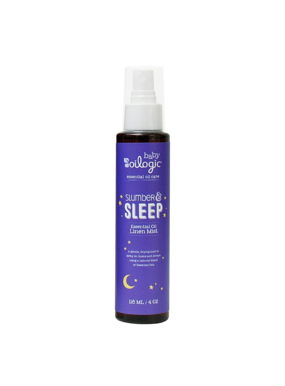 Oilogic Slumber & Sleep Essential Oil Linen Spray, Baby Sleep Spray, 4 fl oz