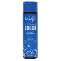 Oilogic Stuffy Nose & Cough, Essential Oil Vapor Bath for Baby, 9 oz