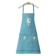 thumbnail image 1 of Oilproof Cartoon Aprons Women Kitchen Apron Cooking Baking BBQ With Pocket#, 1 of 8