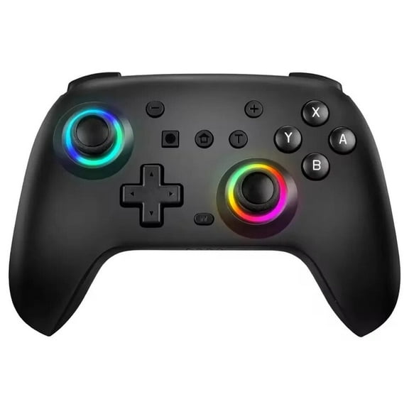 Oilsky 028 Wireless Gaming Controller Compatible with PC,iOS,and Android, Gamepad PC Joystick Gamepad Controller with Turbo Booster -Black