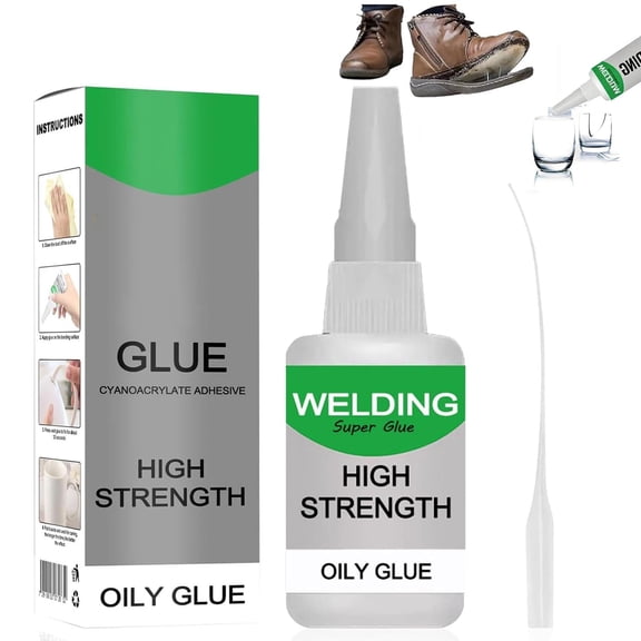 Oily Glue,Welding High-Strength Oily-Glue,Uniglue Universal Super Glue,Multi-Material Repair Adhesive for Metal, Plastic, Wood, Glass
