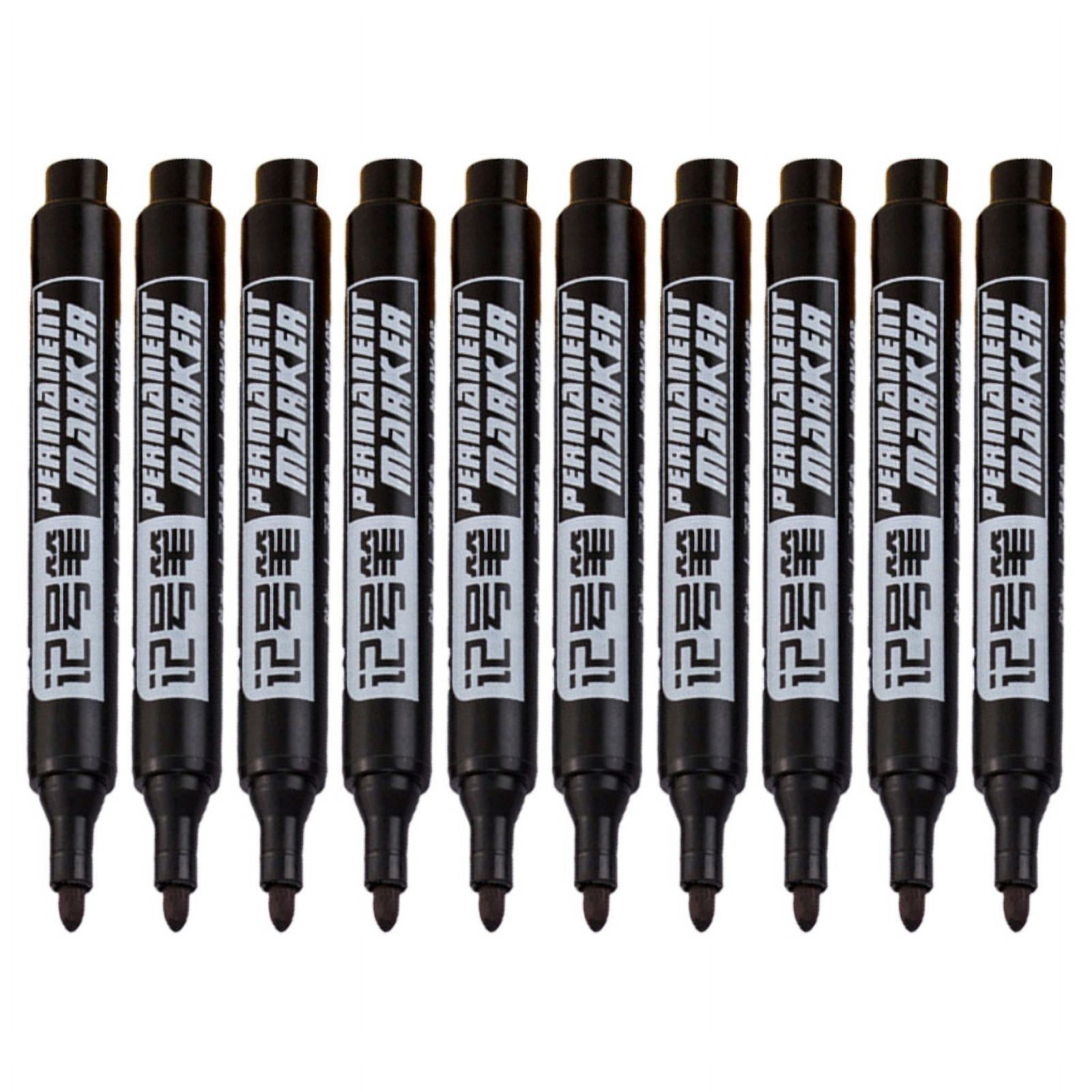 Oily Permanent Markers Marking Writing Tool for Plastic Canvas Glass
