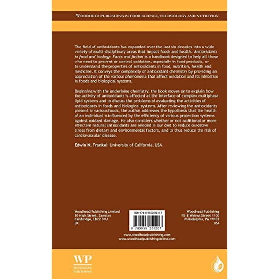 Pre-Owned Antioxidants in Food and Biology: Facts and Fiction