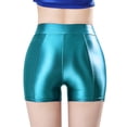 thumbnail image 1 of Oily Silky Shiny Oversize Shorts Night Club Hot Pants Sexy Popular A M, 1 of 4