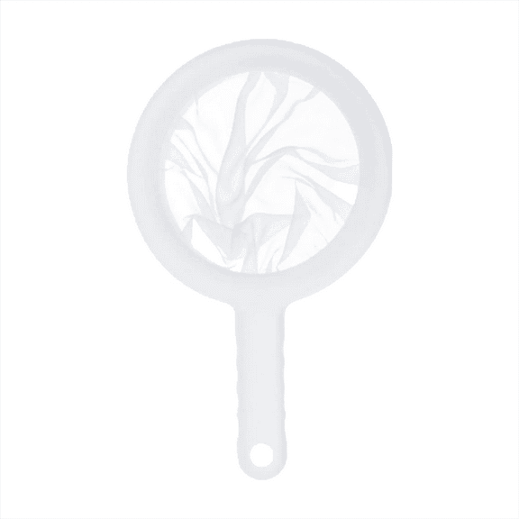 Oimcto 80-Mesh Soy Milk Filter,Kitchen Mesh Filter Grade Pp Filter with Anti Slip Handle Nylon Mesh Filter Spoon for Jam Filtration,Pp Nylon Mesh Filter Spoon for Jam & Juice,Kitchen Filtration Tool