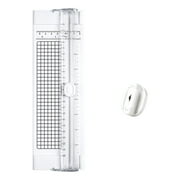 Oimcto A4Z Paper Trimmer P,A4 Paper Cutter Mini Crafts Diy Non Slip Ruler Hand Tool Photo Trimmer Lightweight for Home s-chool Stationery Paper Photo