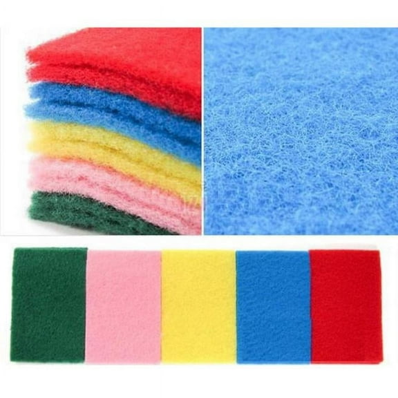 Oimcto Colorful Nano Cleaning Dishwashing Sponge,Scrub Home Scour Random 10Pcs Scouring Color Kitchen Pads Cleaning Cleaning,Strong Decontamination,No Scratches,Multi-Functional for Daily Use