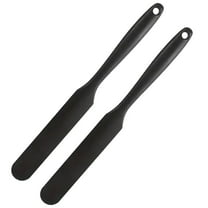 Oimcto Less than $5 2Pcs Cake Cream Spatula with Attribute Hjf90726156,Silicone Spatula Set Heat Cake Butter Spatulas Mixing Scraper,Include:2X Silicone Cream Scrapers