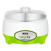 Oimcto Less than $5 Fully Automatic Smart Household Mini Yogurt Machine Greenyogurt Maker Homemade Compact Diy Yogurt Maker for Kitchen for Wife (Us Plug 110V),Include:1*Hot Yogurt Maker