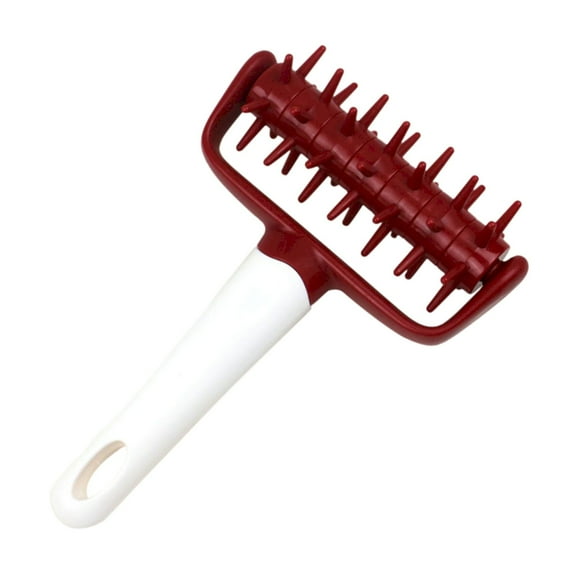 Oimcto Less than $5 Pizza Punch,Non Stick Pizza Pie Dough Roller Pizza Hole Puncher Cake Pie Pizza Cookies Bread Dough Needle Roller Wheel Hole Punch Baking Tool