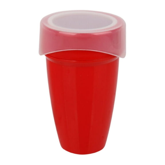 Oimcto Less than $5 Red Powdered Sugar Sieve,Innovative Flour Sprinkler Portable Flours Container Powder Shaker Flour Dispenser Bottle for Home Portable Flour Container