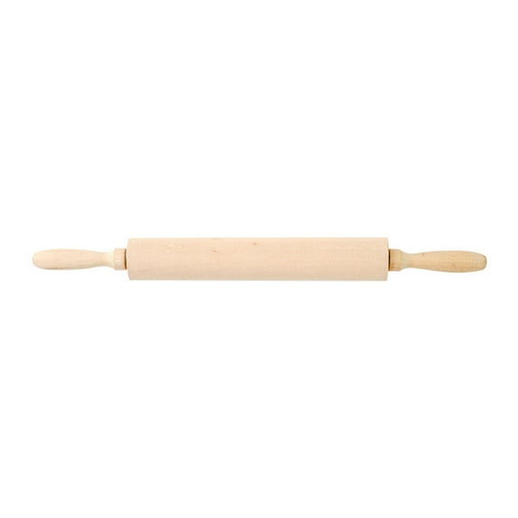 Oimcto Less than $5 Wooden Roller Rolling Pin 42Cm Rolling Pin,Wooden Rolling Pin Stick Dumpling Activity Solid Wood Rolling Pin Wood Baking Tools Rolling Pin: Unlacquered Rolling Pin