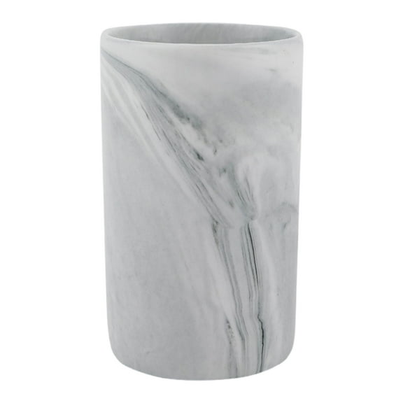 Oimcto Marble-Patterned Ceramic Mug,Creative Toothbrush Holder,Ceramic Cup,Gray,Patterned Ceramic Mug Set – Stylish Toothbrush Cup Couple’S Bathroom Design & Elegant