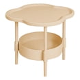thumbnail image 1 of Oimcto Tier Side Table End Table Side Table Small Sofa Coffee Side Tables Bedroom Indoor Outdoor with Removable Tray for Living Room Bedroom Balcony and Easy to Assemble, 1 of 9