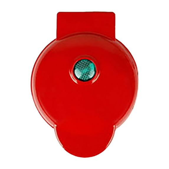 Oimcto Us Standard 110V Mini Heart Waffle Maker Bread Maker with System Attributes Red,Portable Mini Heart Maker Bread Maker Round Sandwich Maker Light Food Maker Breakfast Maker Heart Shaped