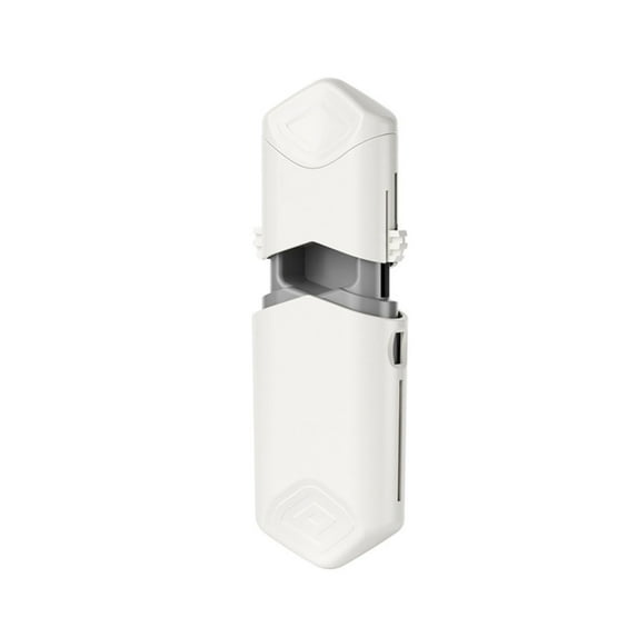 Oimcto White Pull-Out Convenient Medicine Cutting Boxcutter Splitter for Small and Tiny New Portable Daily Case with Centering Device Adjustable Cutter for Small and Tiny with Accurate Alignment