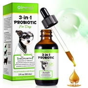Oimmal 3-in-1 Liquid Probiotic for Dogs Gut | Digestive Health & Immunity Support Dietary Supplement 2 fl oz / 60 mL - 1Pack