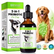 Oimmal 3-in-1 Liquid Probiotic for Dogs | Supports Digestive Health & Gut Comfort - 60ml 1 Pack