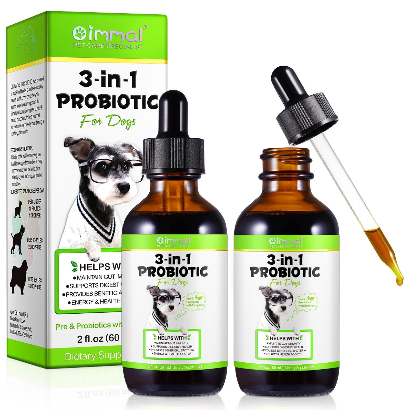 Whole Life Pet Healthy Gut Daily Cat Supplements, Cat Probiotics For Constipation Relief, Anti Diarrhea, Vomit Remedy & Digestive Support, Pumpkin Puree For Cats, Cat Health Supplies - 30-Day Supply