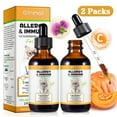 thumbnail image 1 of Oimmal Allergy Immune Drops for Cats - Anti Itch & Hot Spots - Relief Cats Seasonal Allergy with Elderberry + Vitamin C Support Liver & Digestion Health - 4 Fl oz, 1 of 10