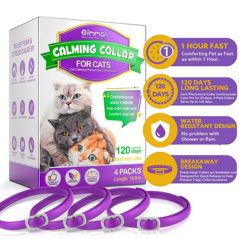 Breakaway calming hotsell collar for cats