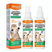 Oimmal Cat Deterrent Spray, Bitter Orange Scent, 120 ml (2 Pack)