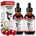 thumbnail image 1 of Oimmal Urinary Tract Infection Drops for Dog | Natural Cranberry, Kidney + Bladder Support Supplement Dog Renal Health & Care Drops (2 fl oz / 60 mL) - 2Pack, 1 of 10