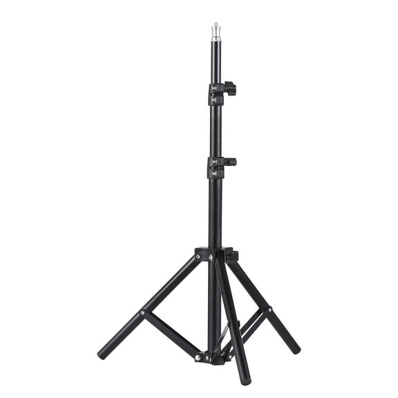 Oimzzr Universal Projector Tripod Stand Aluminum Alloy, Black