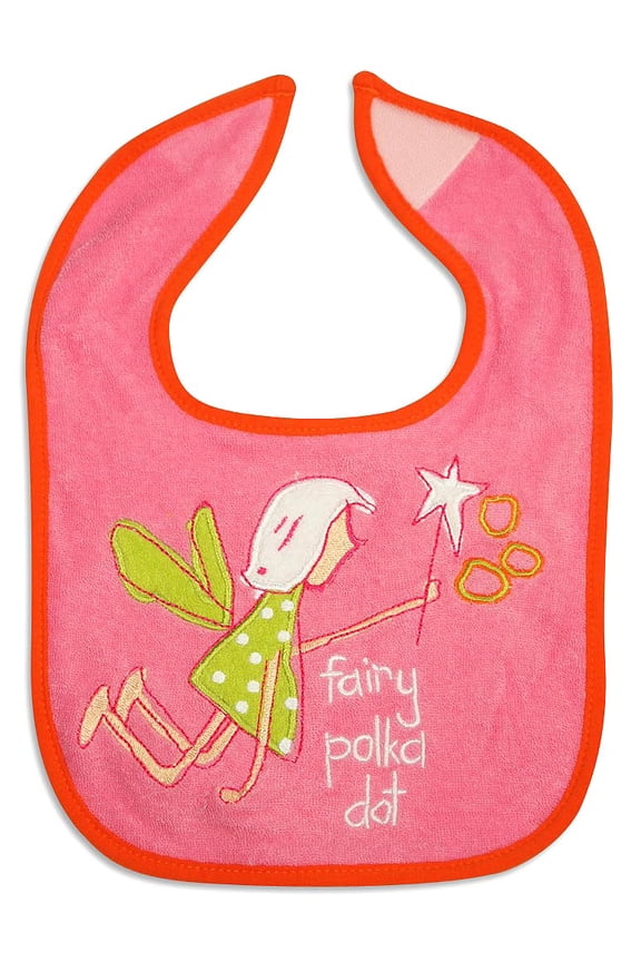 Oinkbaby Bibs - Baby Girls Terry Cloth Bib 31571-onesize (PINK)