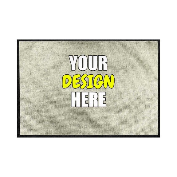 Oioii 11.81x17.72in Daily Fashion Casual Single-Sided Custom Printed Table Mat,Reusable Table Protector for Home Kitchen Restaurant, For Home Use, Household Supplies, Khaki