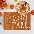 thumbnail image 1 of Oioii 17.72x11.81in Fall Paper Place Mats Maple Leaves Thanksgiving Place Mats Autumn Seasonal Decorative Paper Table Mats for Kitchen Dining Table Party Decoration, E, 1 of 6