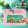 thumbnail image 1 of Oioii 20" x 16" Silicone Painting Mat for Kids, Silicone Art Mat,Washable Paint Mats for Kids,Children,Resin,DIY,Clay,Play, 1 of 6