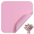 thumbnail image 1 of Oioii 20PCS Translucent Flower Wrapping Paper for Florist Bouquet Paper for Floral Arrangements Valentine's Day, Mother's Day, 22.8x22.8 Inch, Gifts for Her/Him, Anniversary Gifts, D, 1 of 4